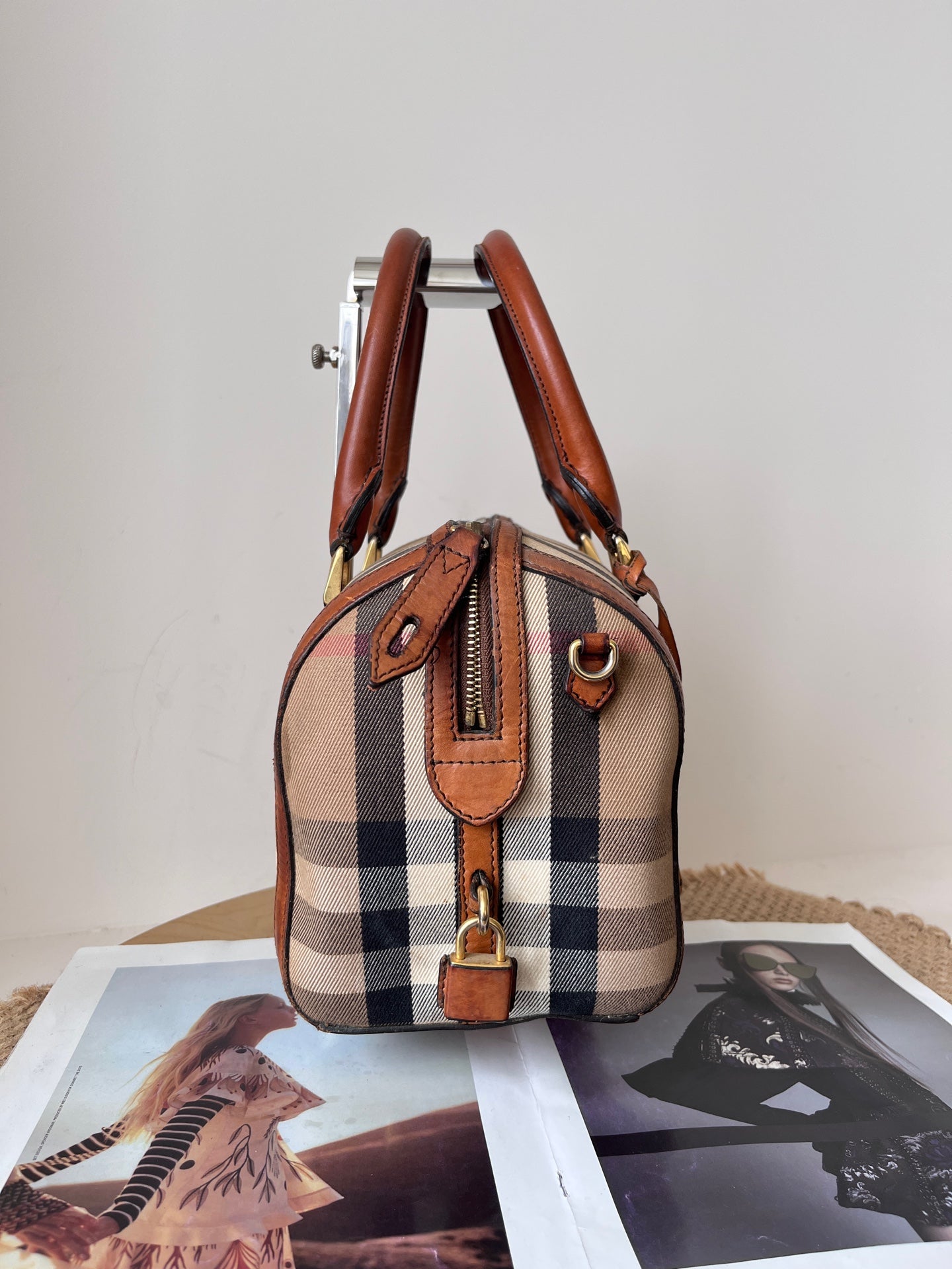 Burberry Leather