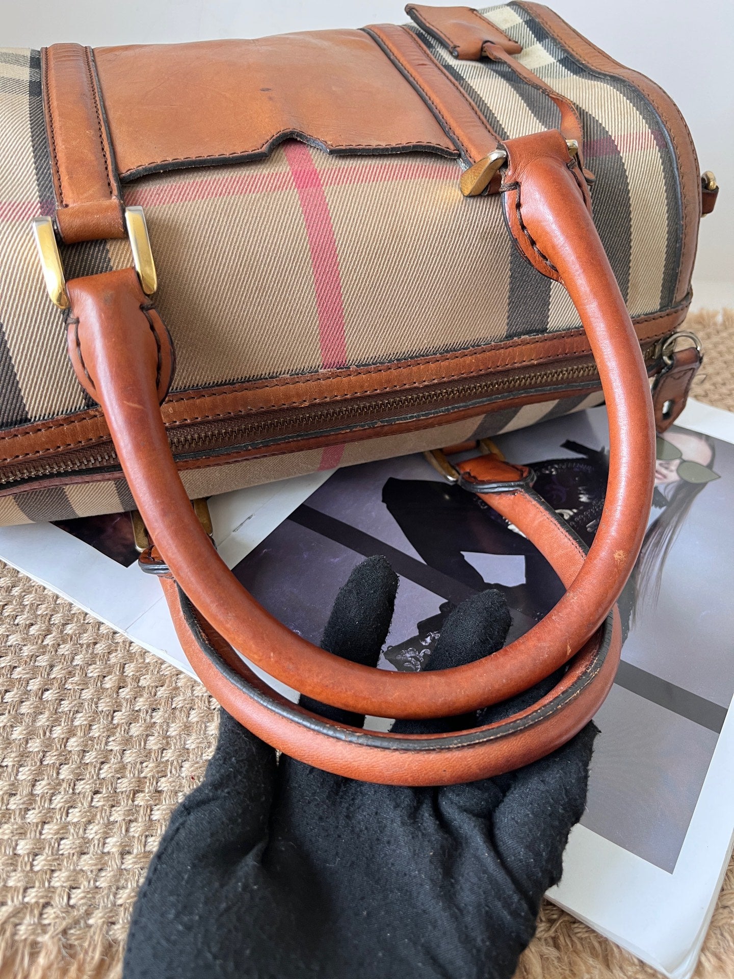 Burberry Leather