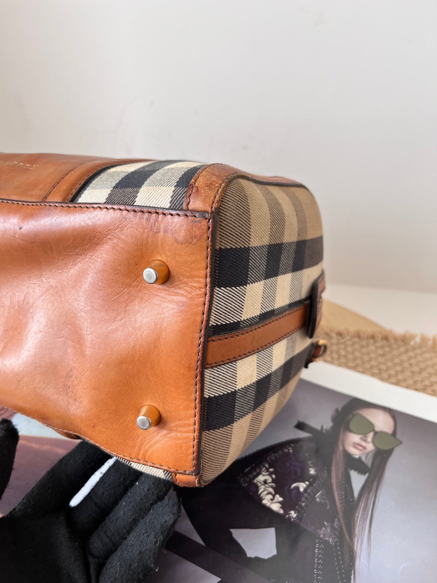 Burberry Leather
