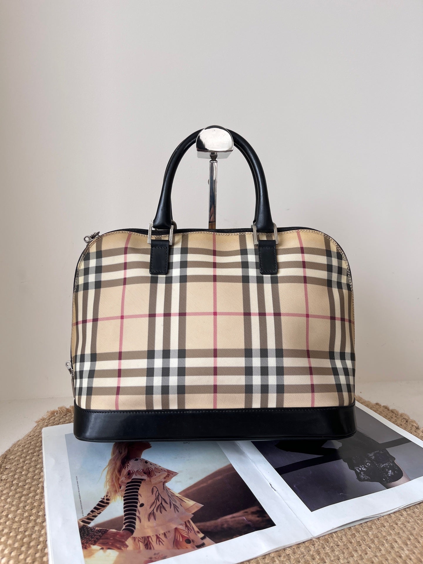 Burberry Leather Satchel