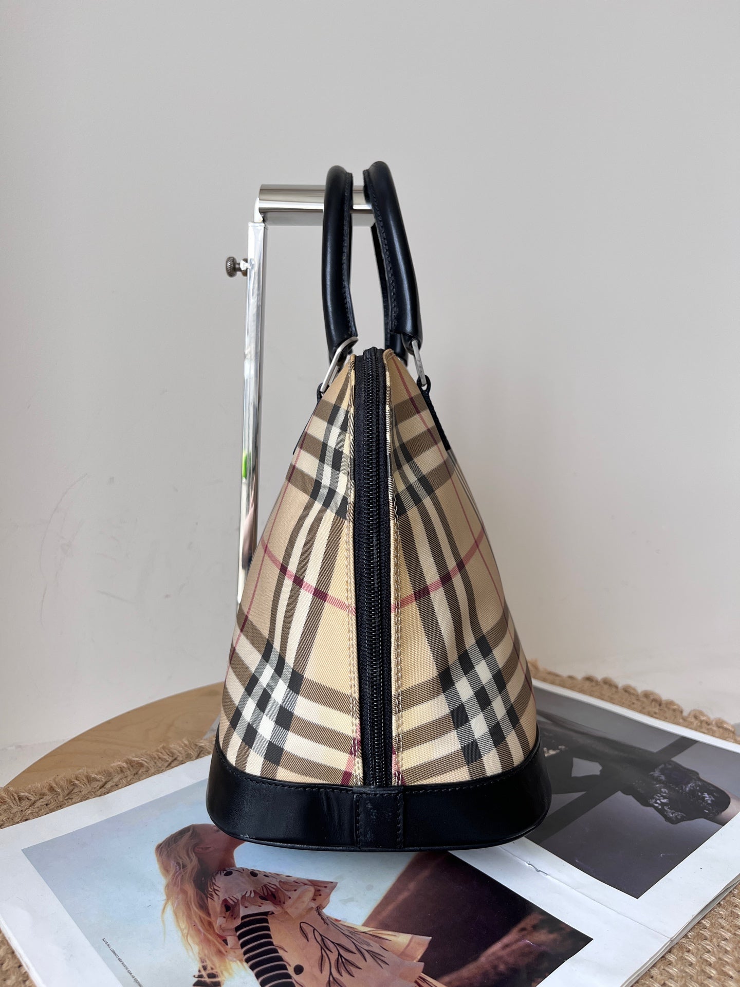 Burberry Leather Satchel