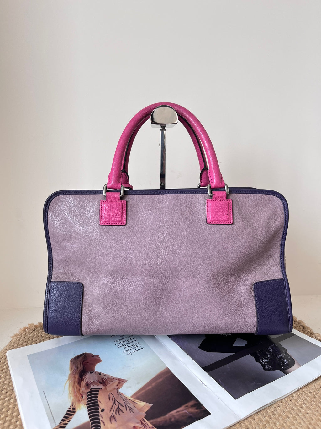 Loewe Leather Satchel