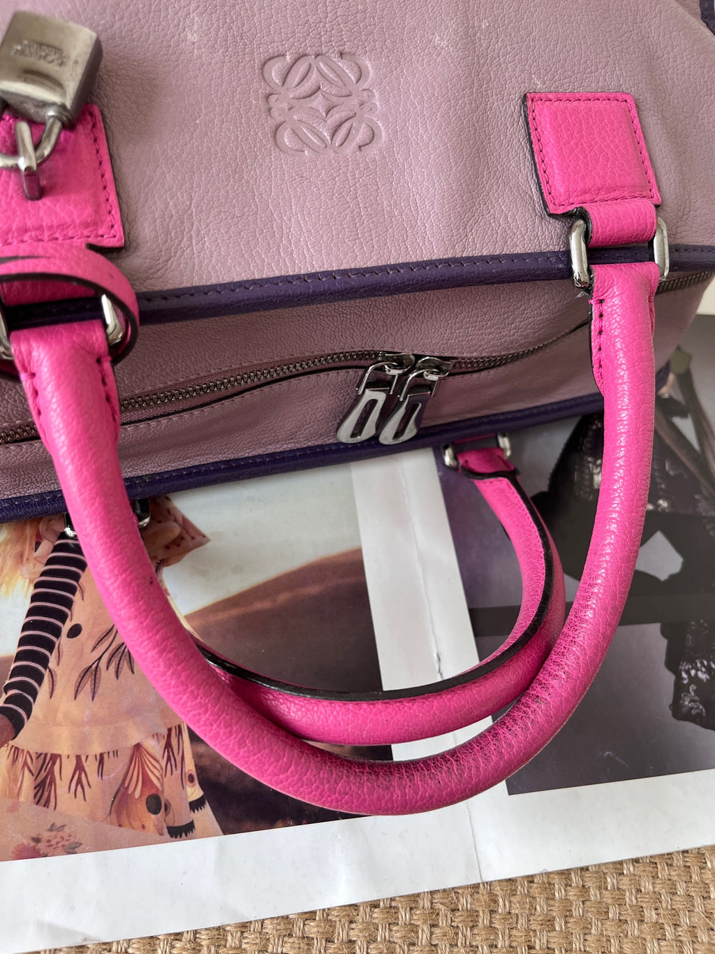 Loewe Leather Satchel