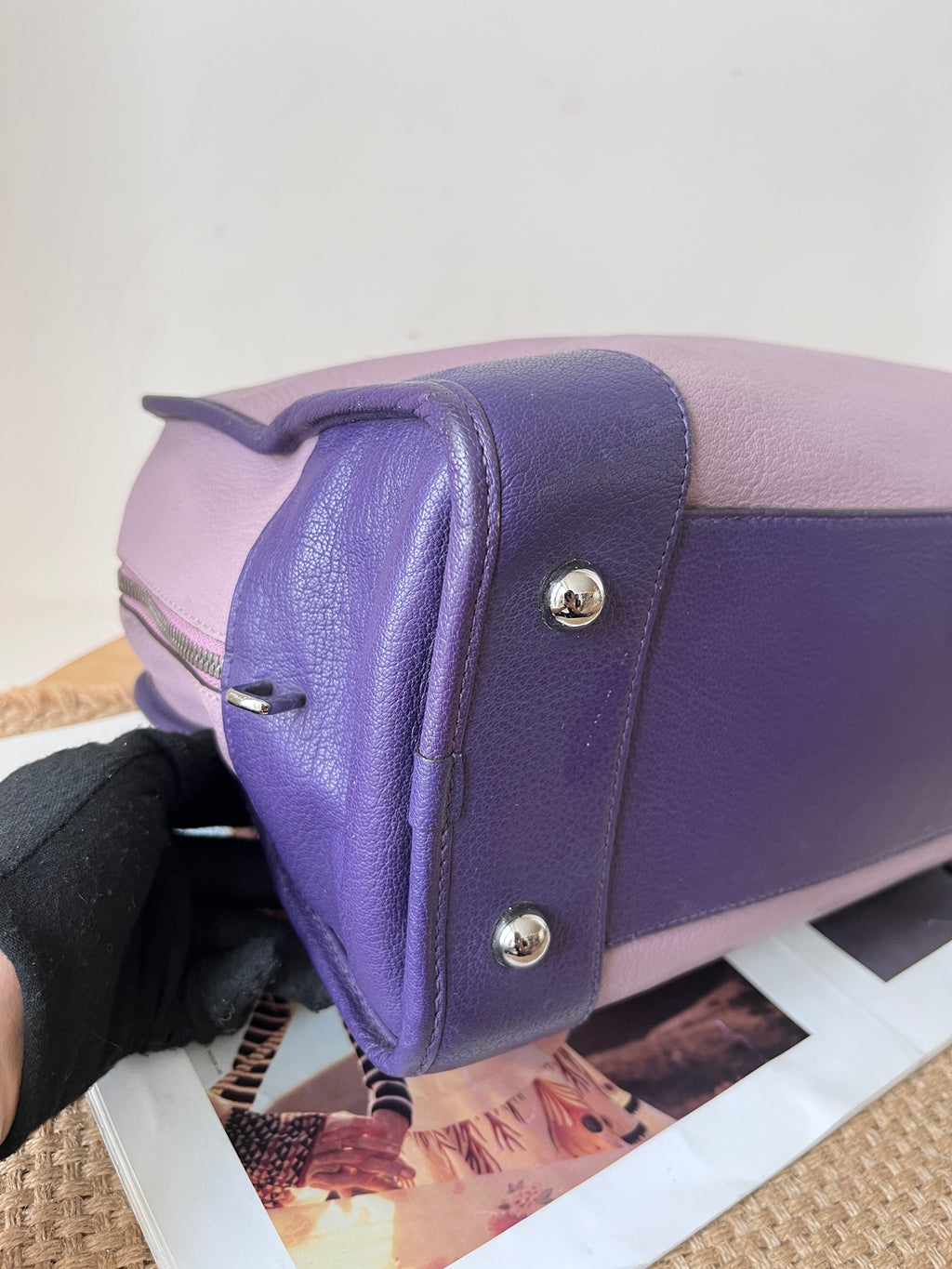 Loewe Leather Satchel