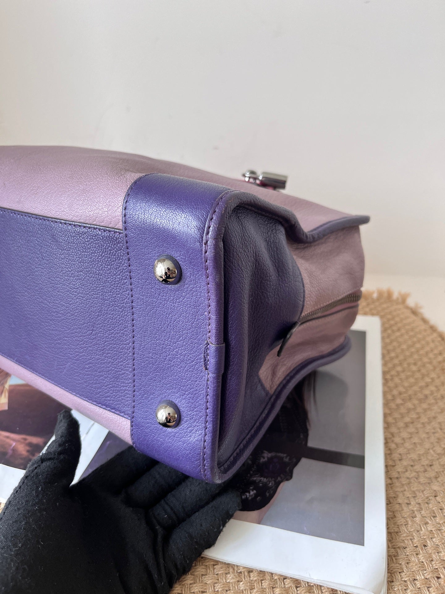 Loewe Leather Satchel