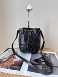 Miu Miu Leather Bucket & Drawstring Bag