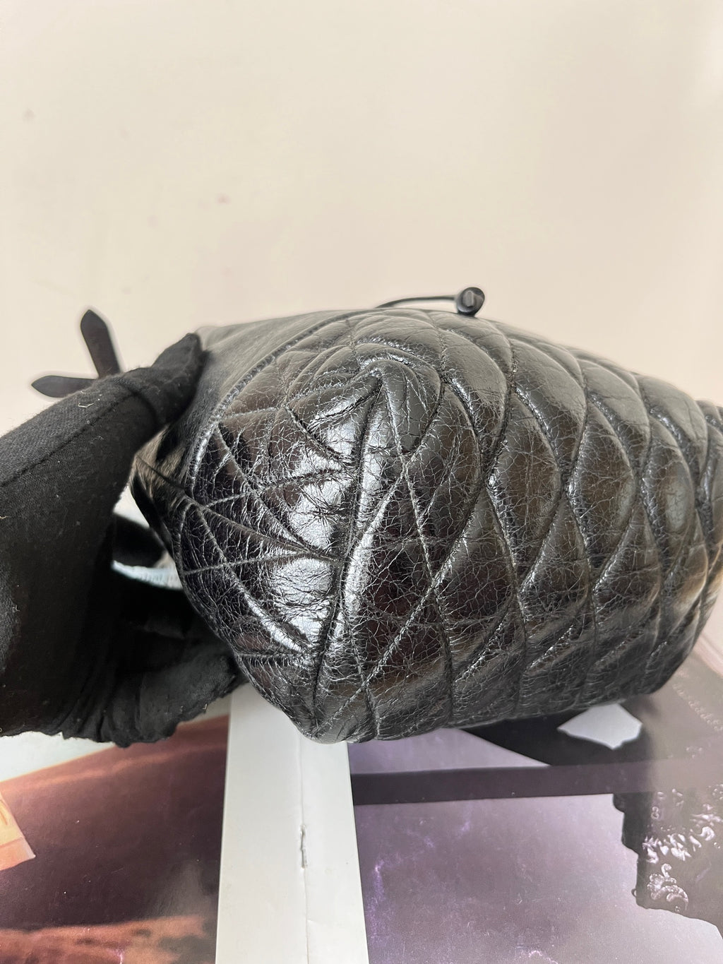 Miu Miu Leather Bucket & Drawstring Bag