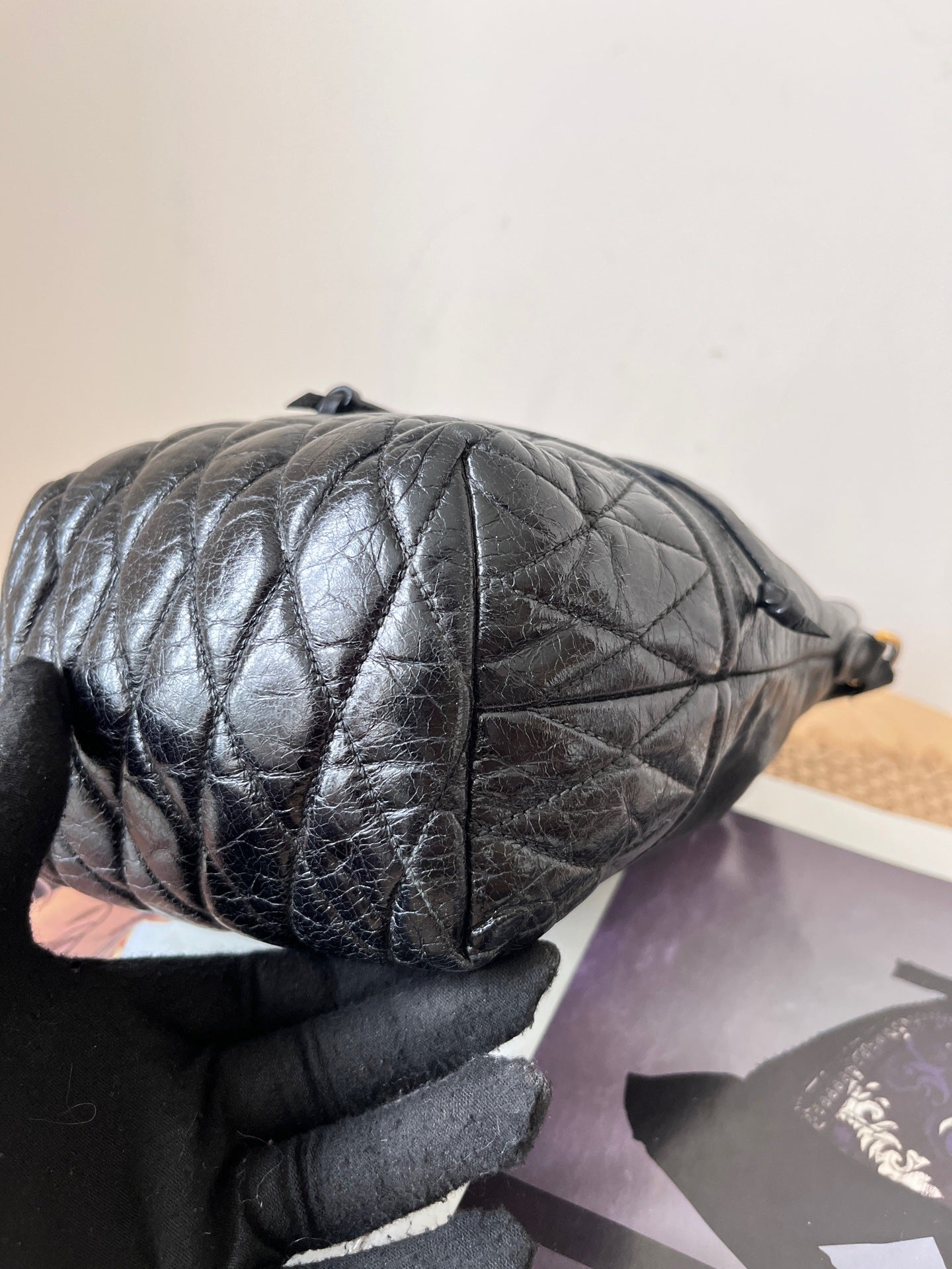 Miu Miu Leather Bucket & Drawstring Bag