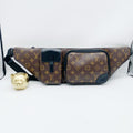 Louis Vuitton Black Belt Bag & Fanny Pack M45337