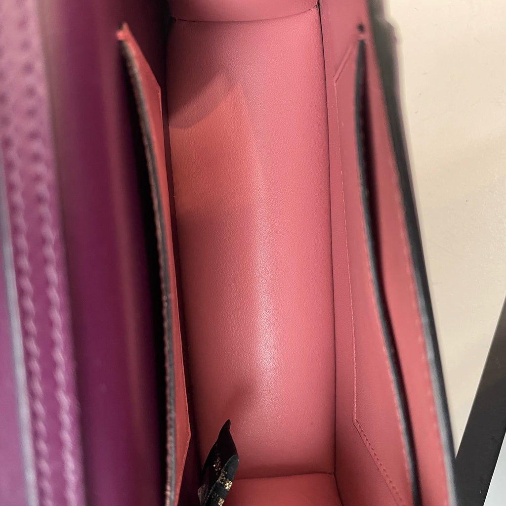 Bvlgari Purple Satchel