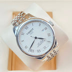 Longines White Automatic (self-winding) watch