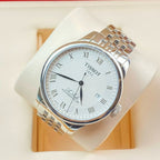 Longines White Automatic (self-winding) watch