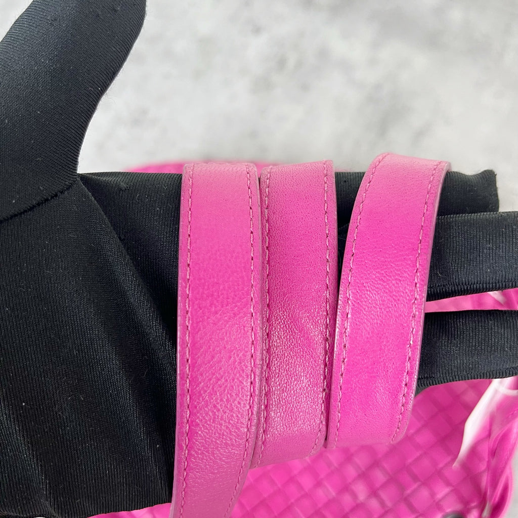 Bottega Veneta Pink Crossbody