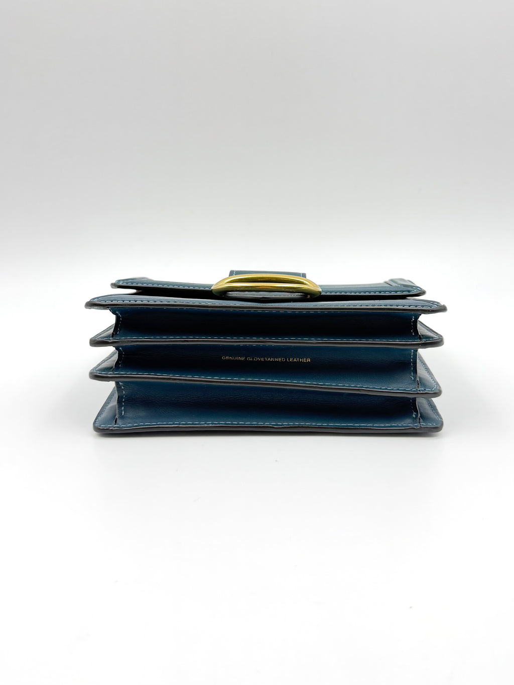 Coach Leather Blue Shoulder Bag