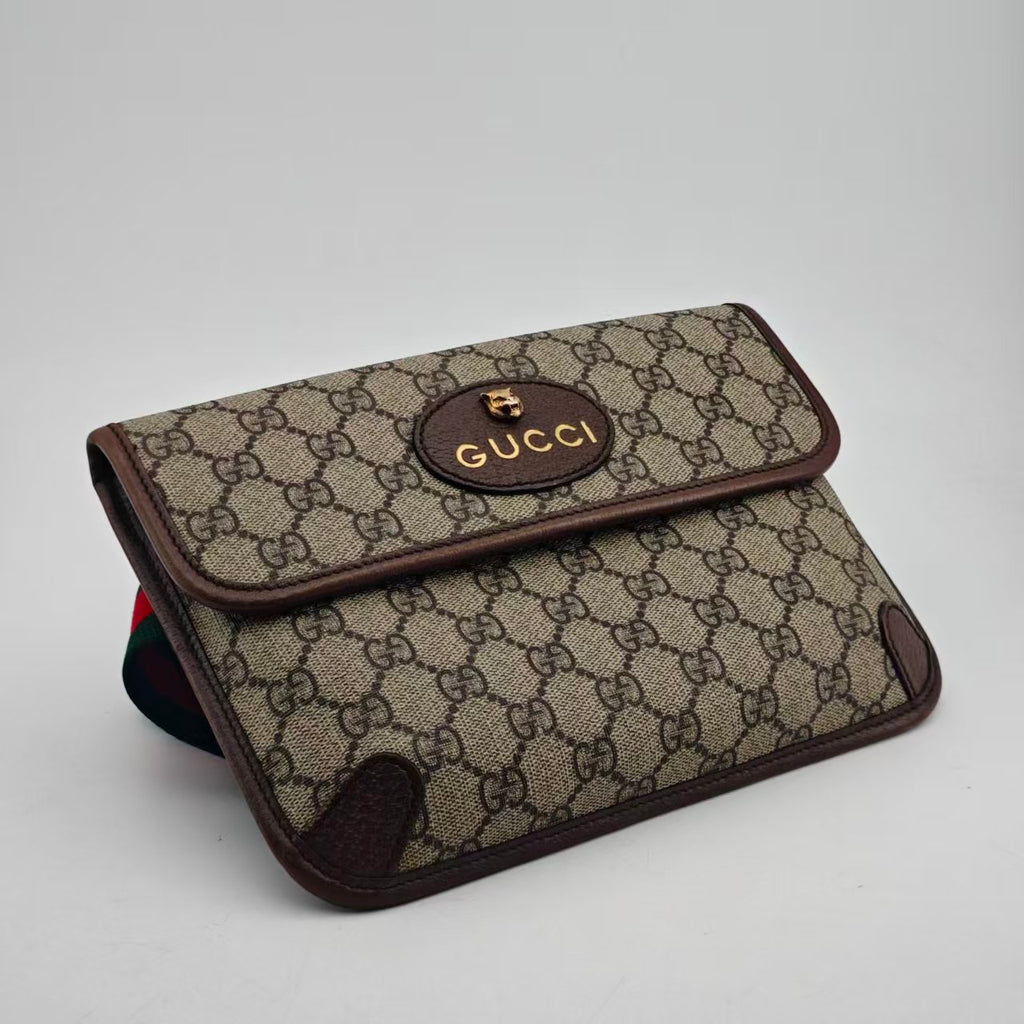 Gucci Leather Brown Belt Bag & Fanny Pack