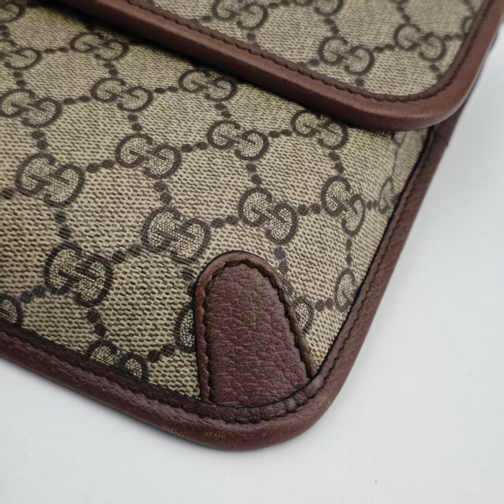 Gucci Leather Brown Belt Bag & Fanny Pack