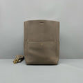 Celine Gray Bucket & Drawstring Bag