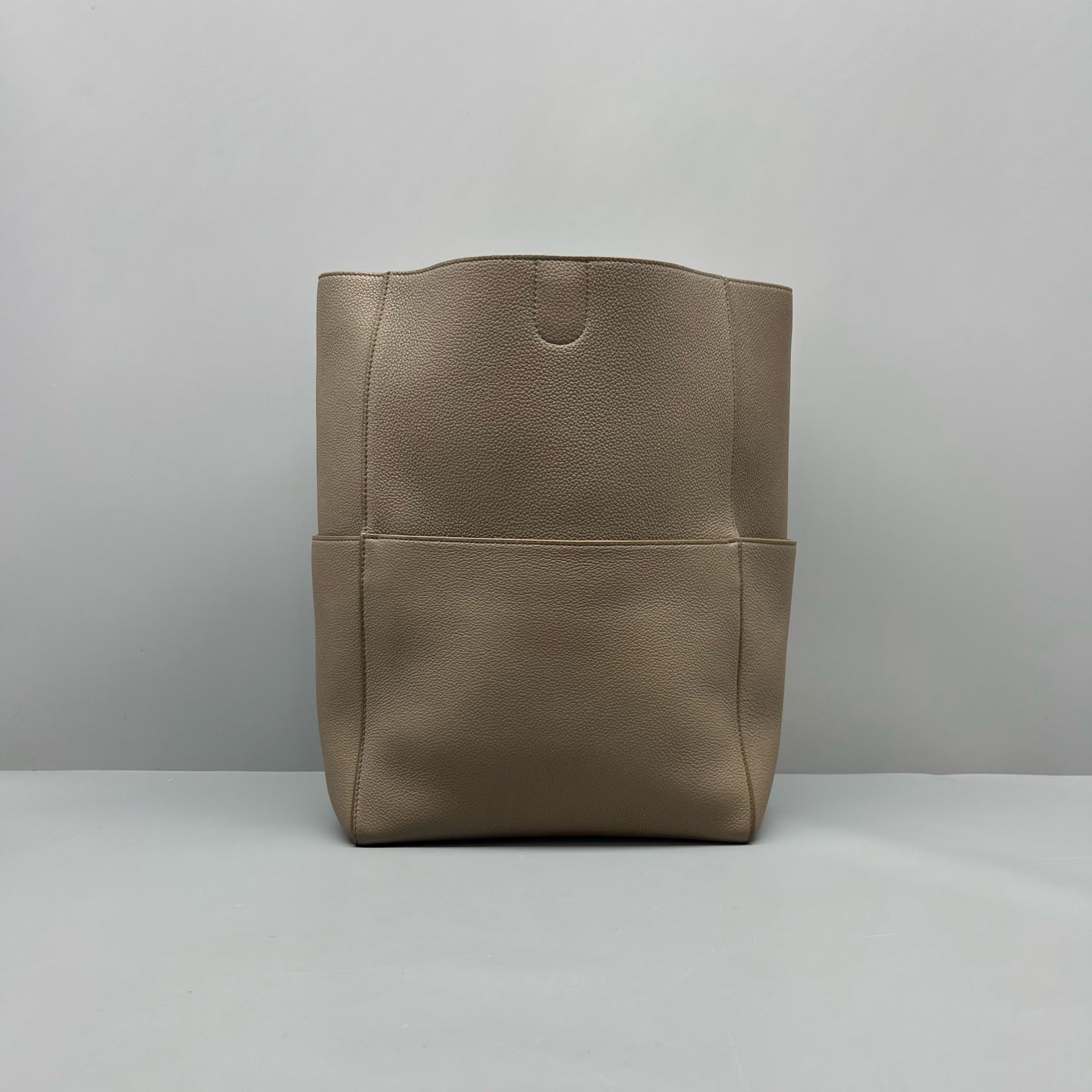 Celine Gray Bucket & Drawstring Bag