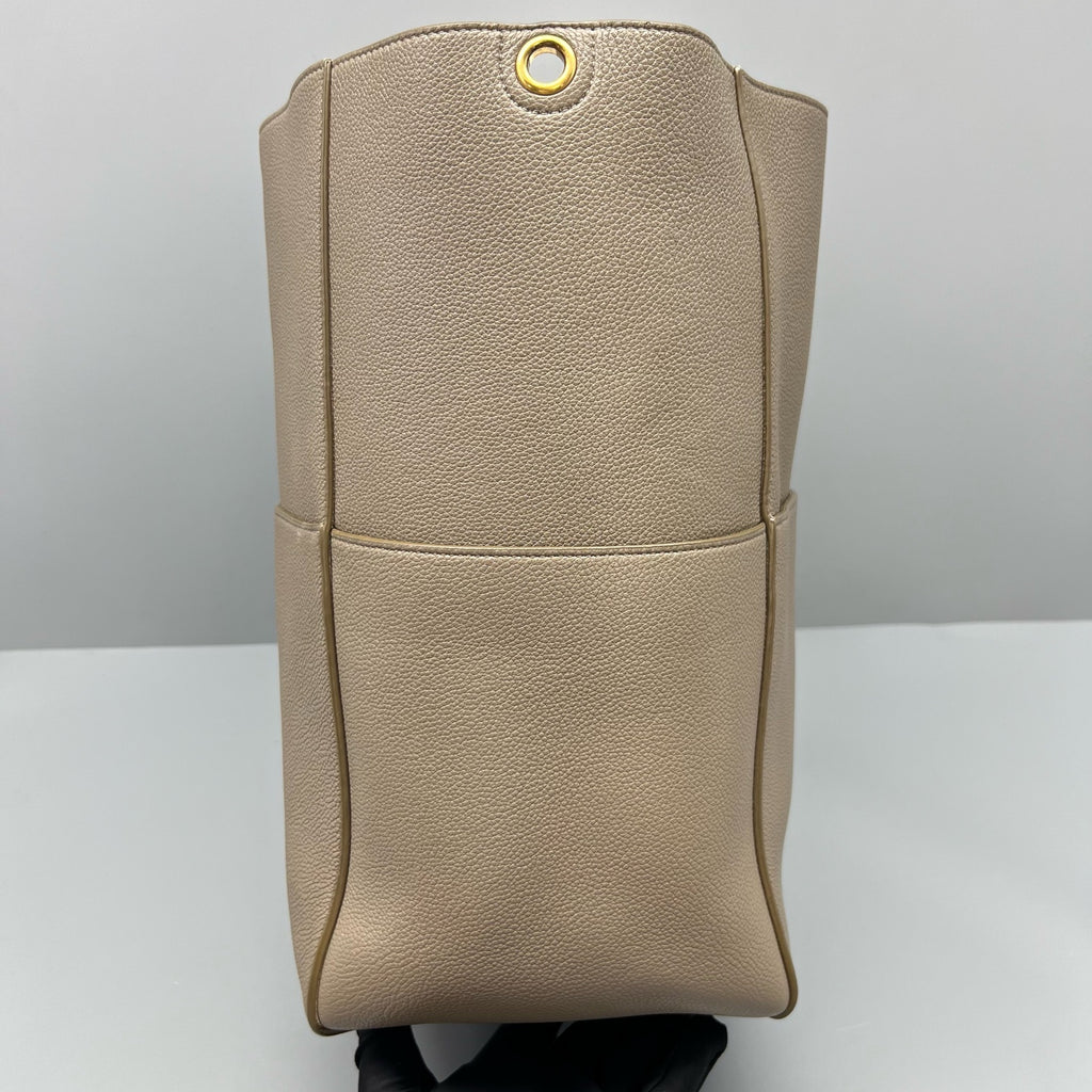 Celine Gray Bucket & Drawstring Bag