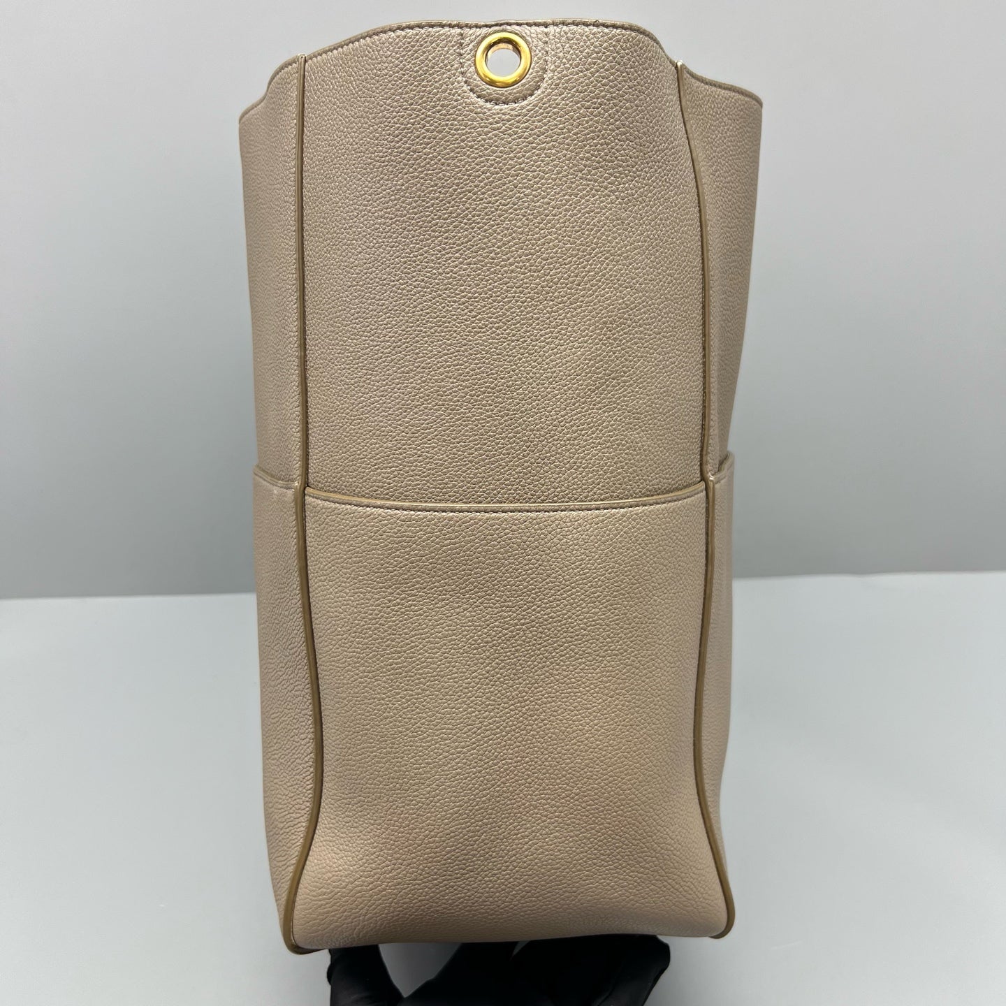 Celine Gray Bucket & Drawstring Bag