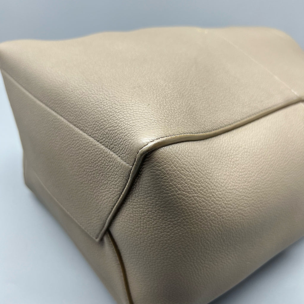 Celine Gray Bucket & Drawstring Bag