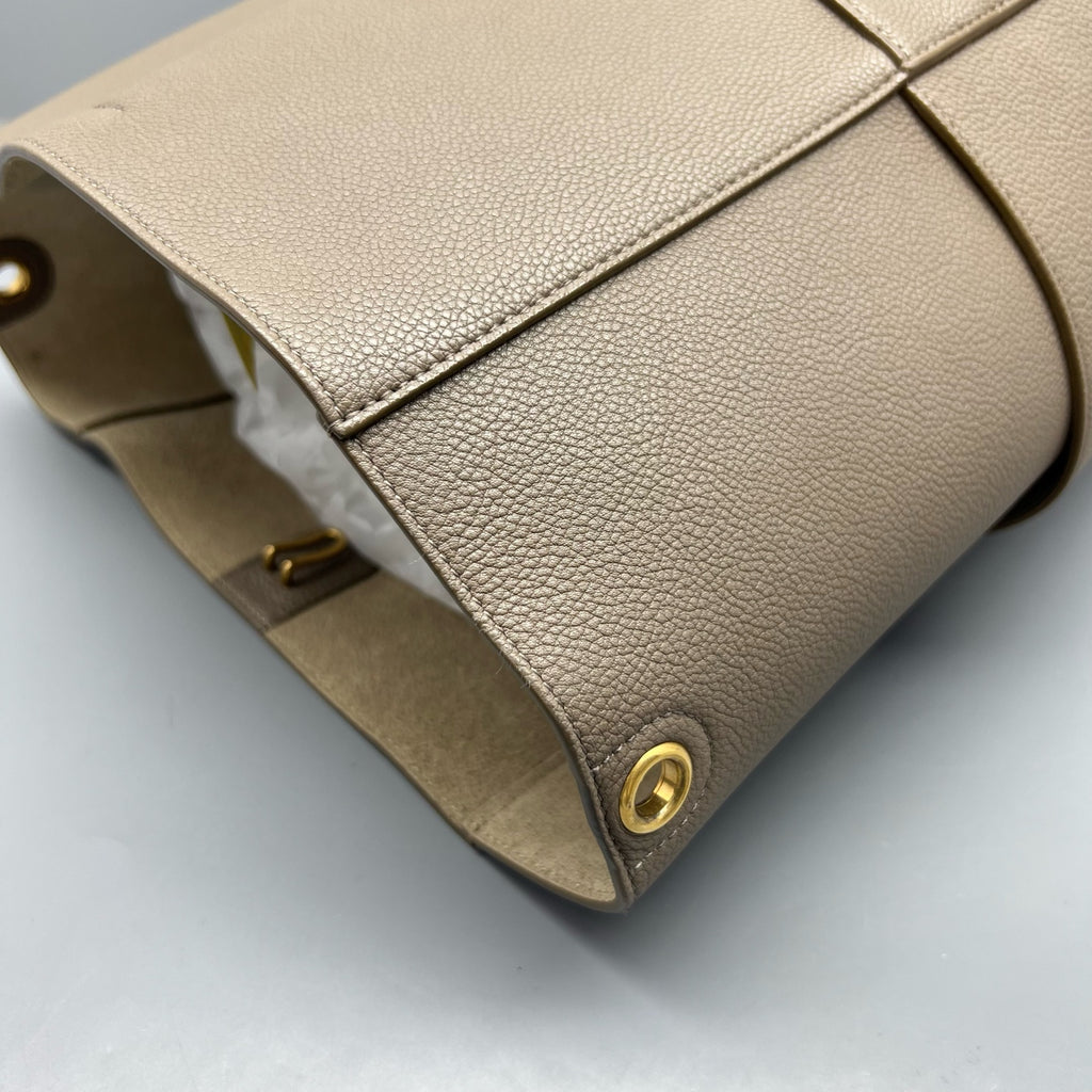 Celine Gray Bucket & Drawstring Bag