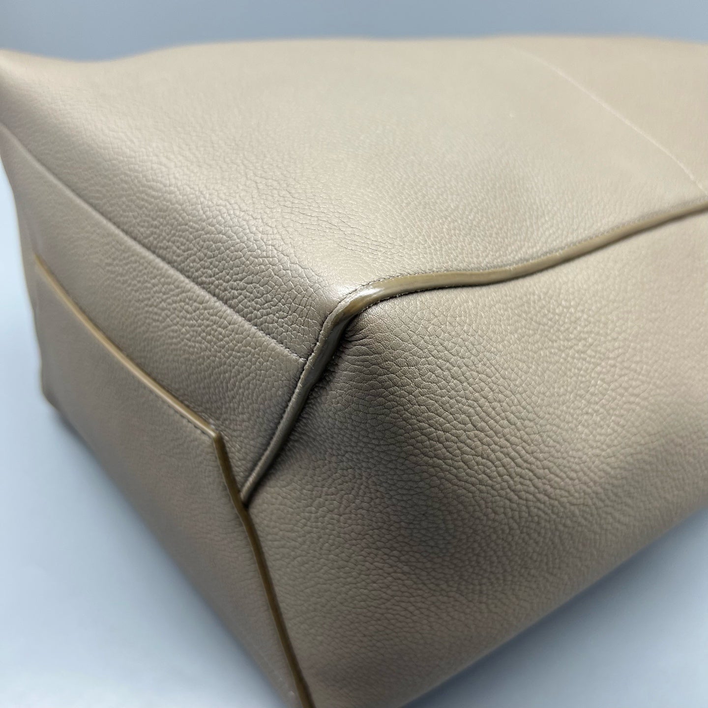 Celine Gray Bucket & Drawstring Bag