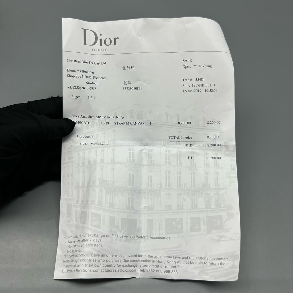 Dior Saddle Bag