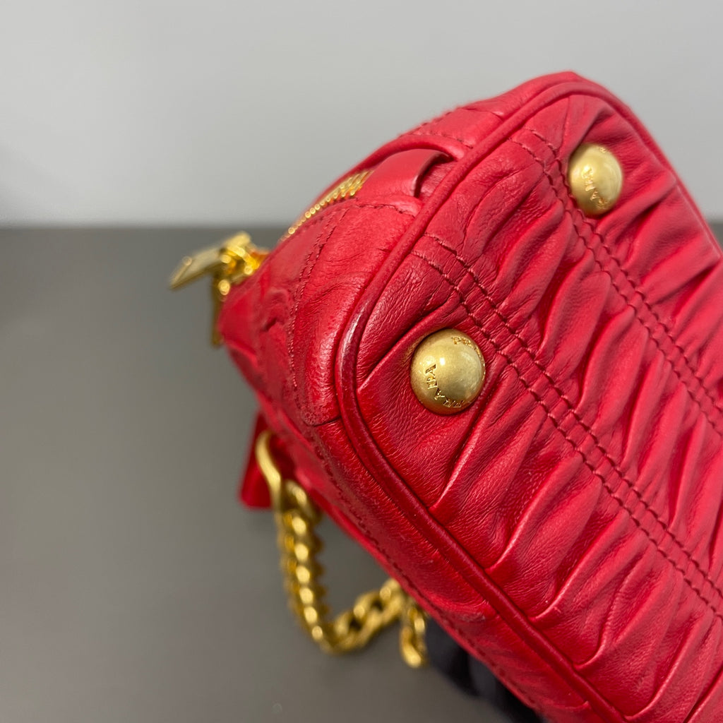 Prada Red Crossbody