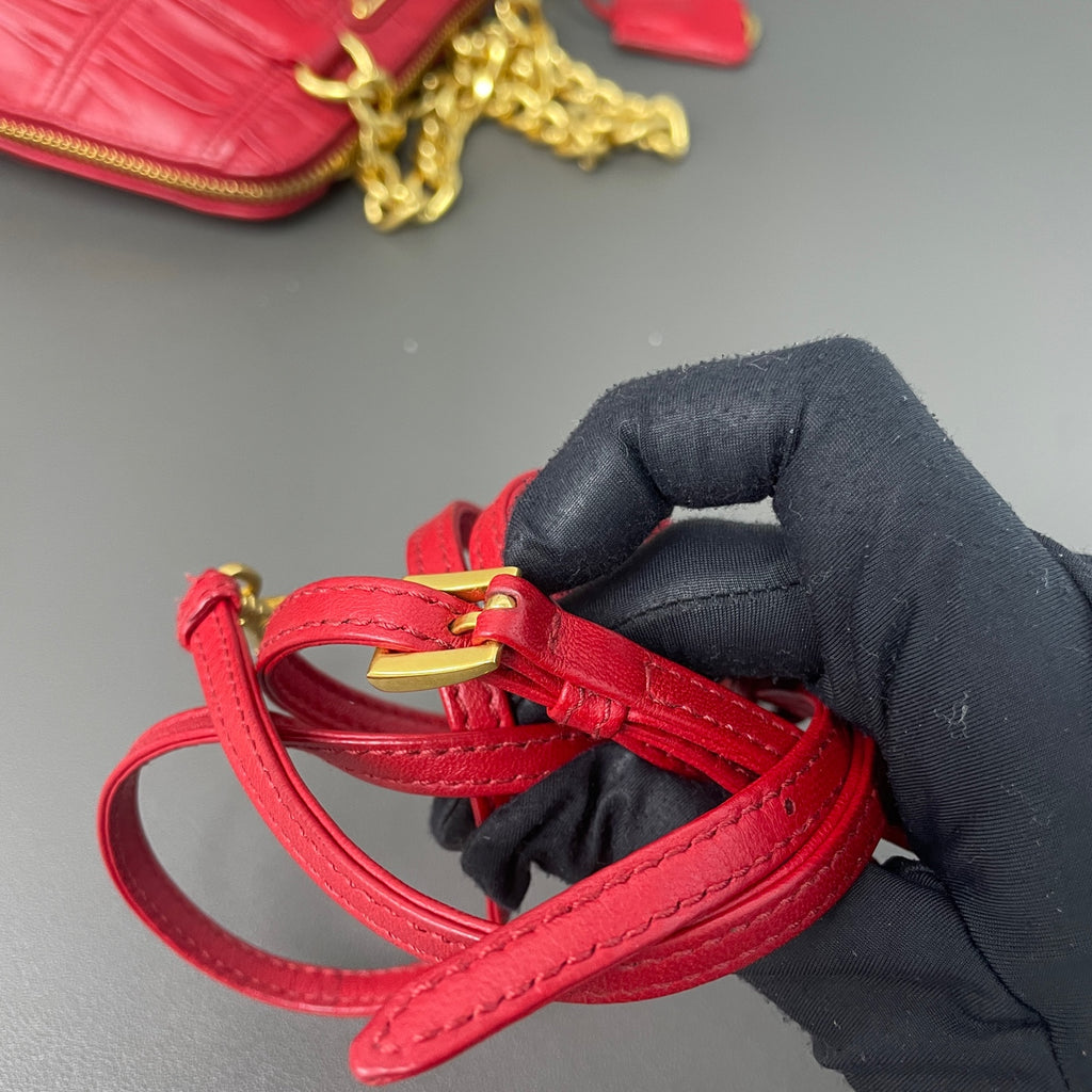 Prada Red Crossbody