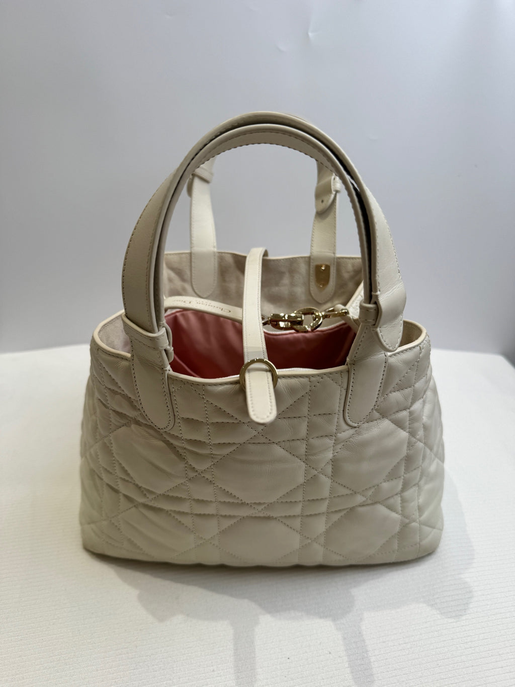 Dior White Tote