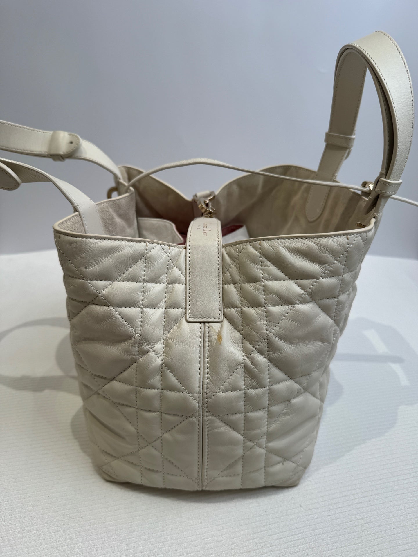 Dior White Tote