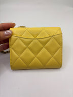 Chanel Yellow Crossbody