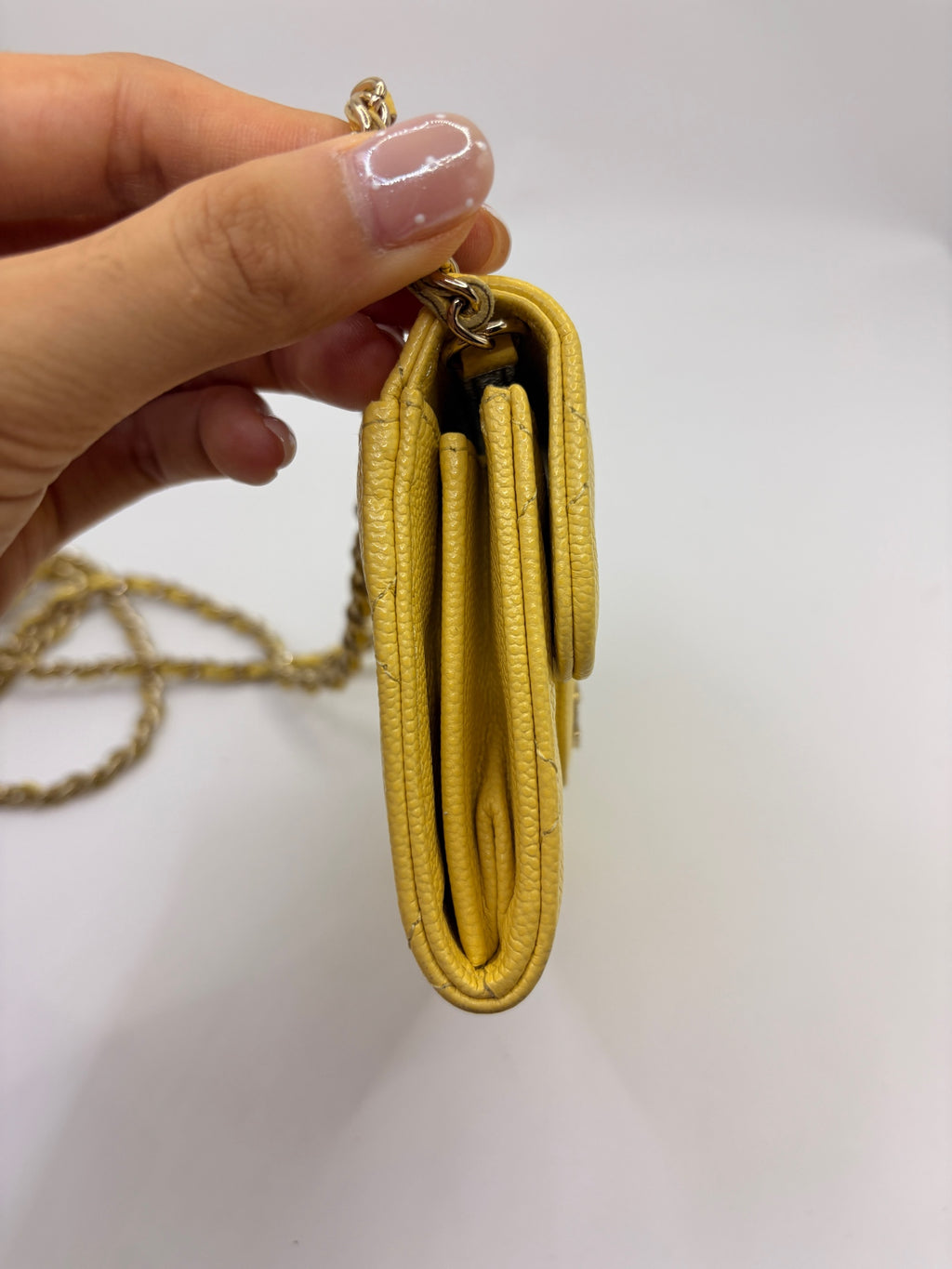 Chanel Yellow Crossbody