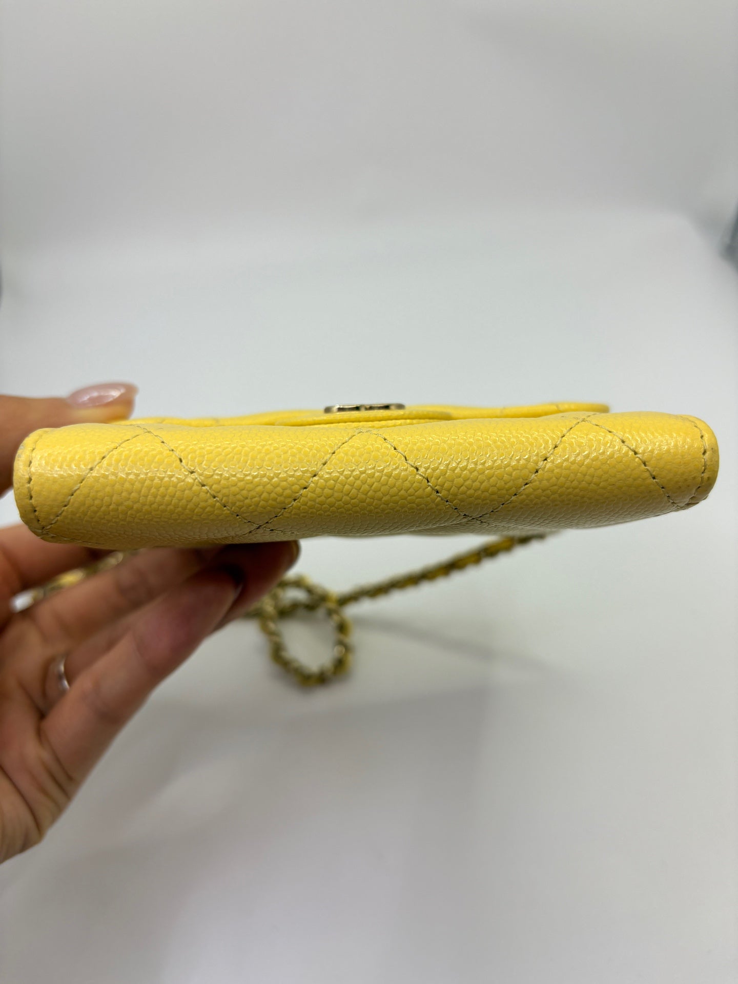 Chanel Yellow Crossbody