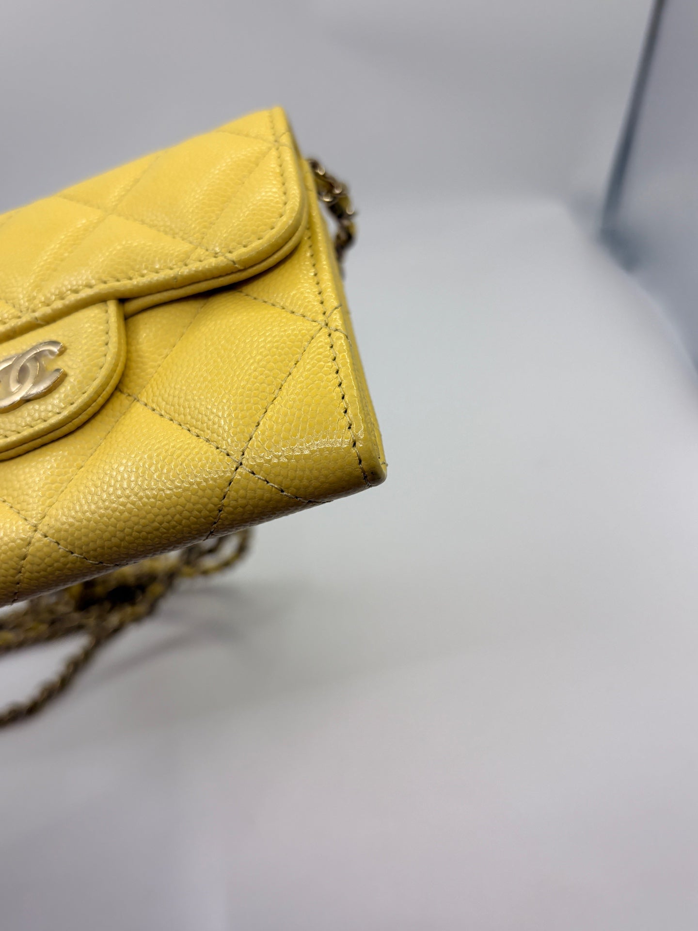 Chanel Yellow Crossbody