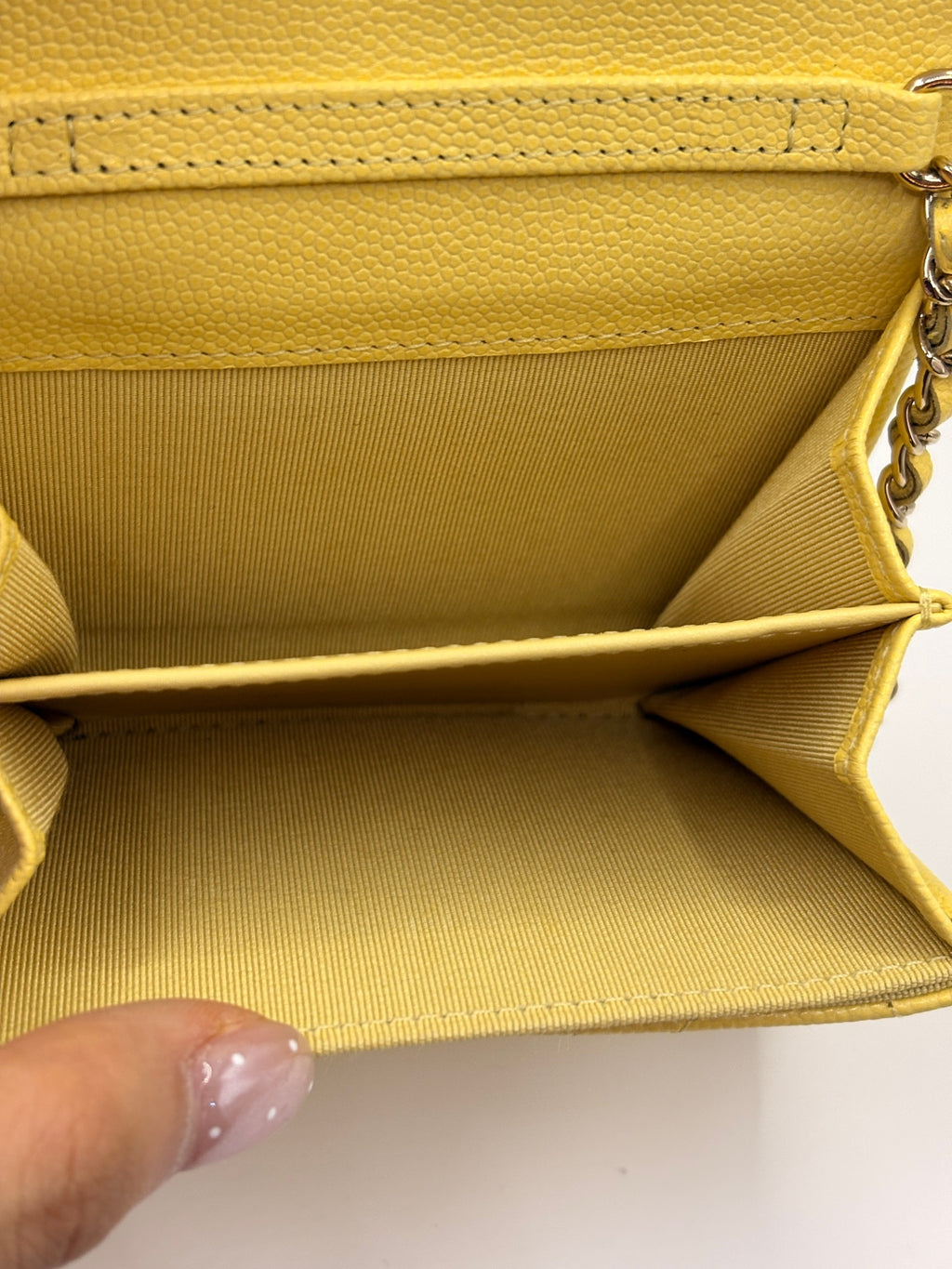 Chanel Yellow Crossbody
