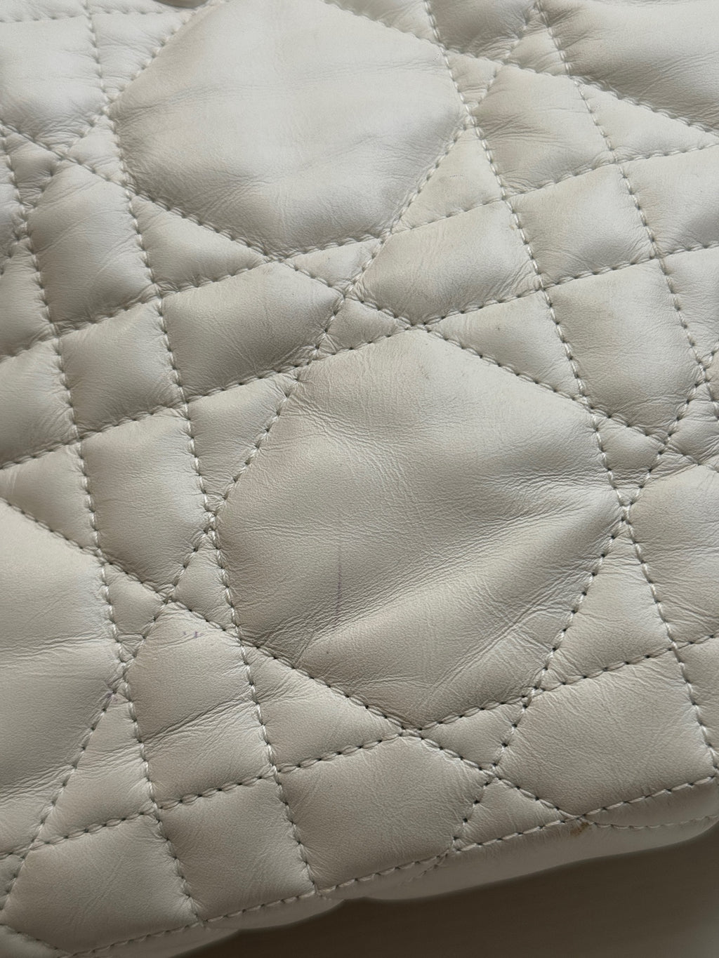 Dior White Tote