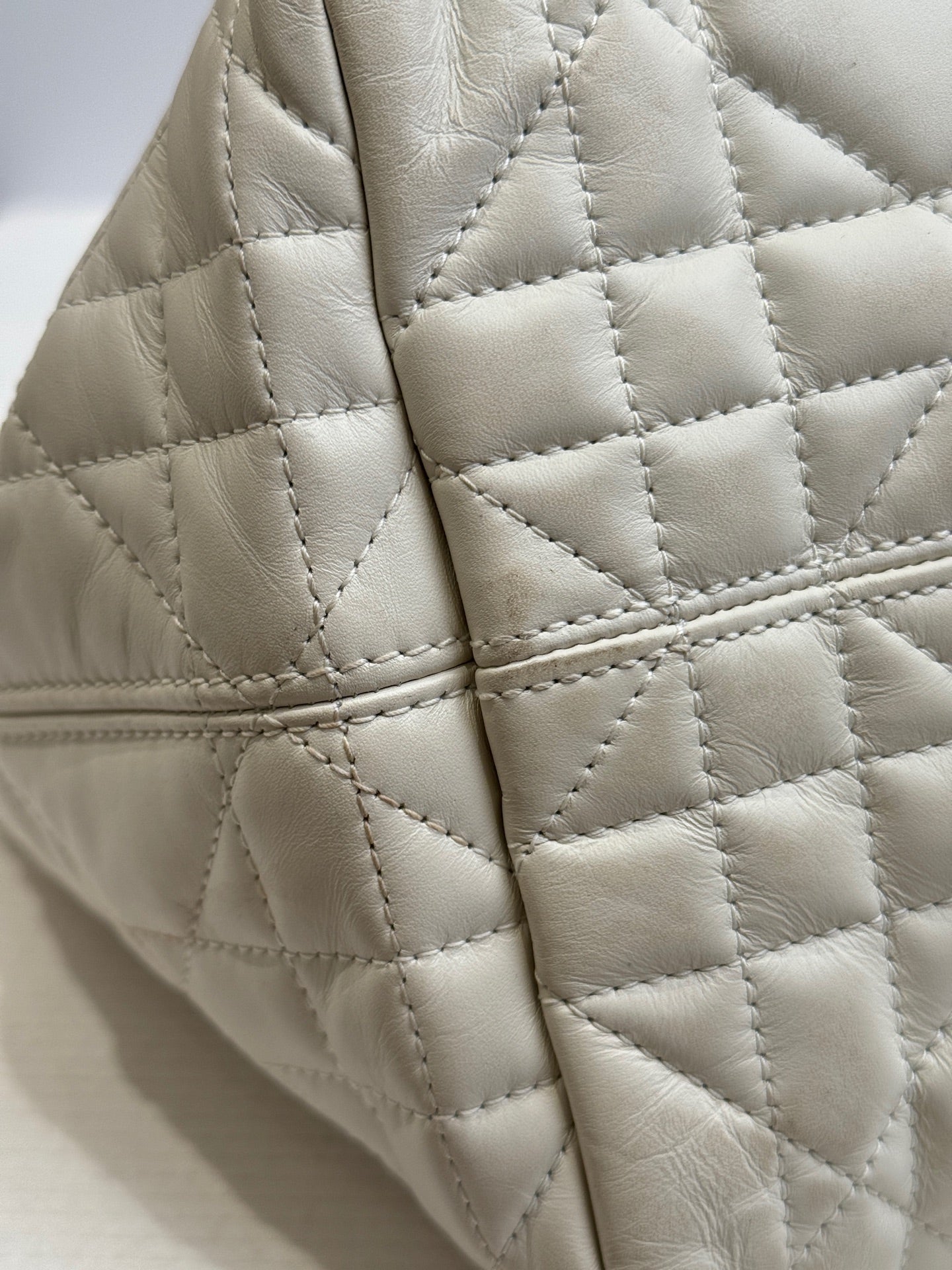 Dior White Tote