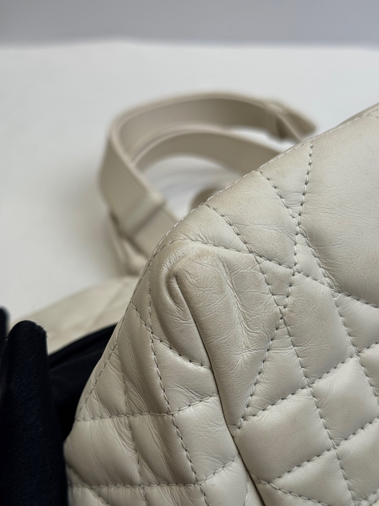 Dior White Tote