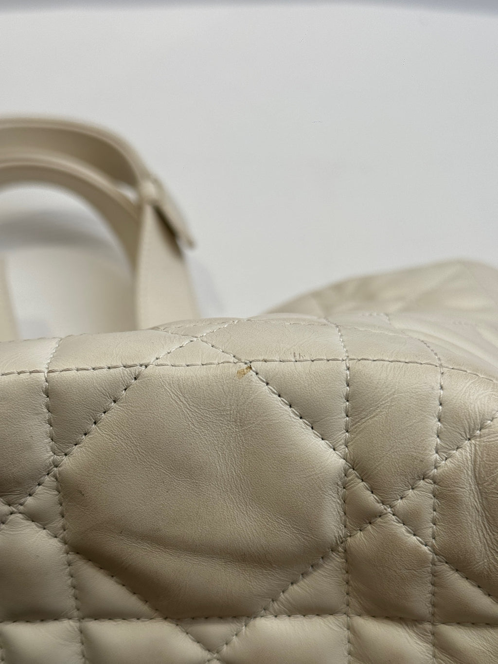 Dior White Tote