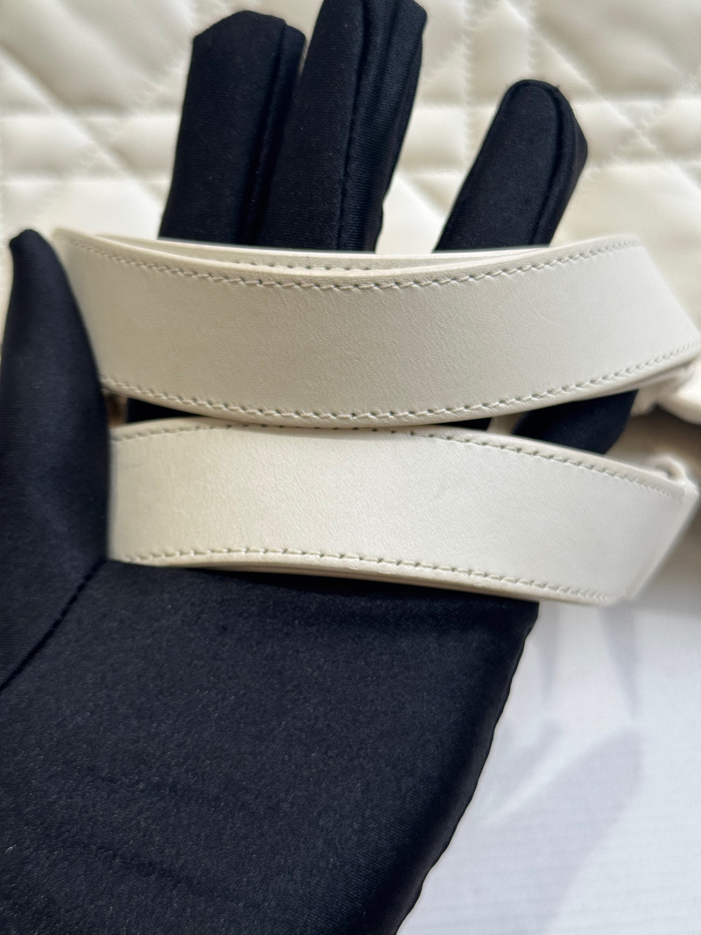 Dior White Tote