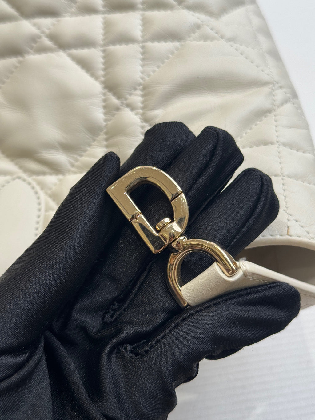 Dior White Tote