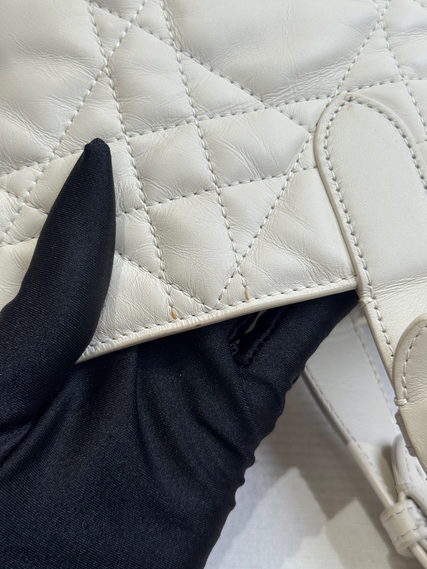 Dior White Tote