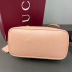 Gucci Canvas Pink Bucket & Drawstring Bag