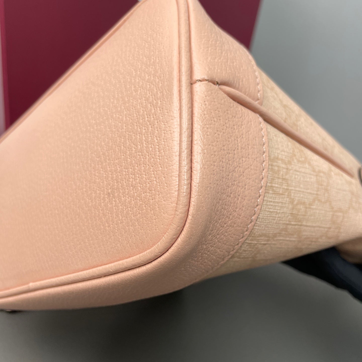 Gucci Canvas Pink Bucket & Drawstring Bag