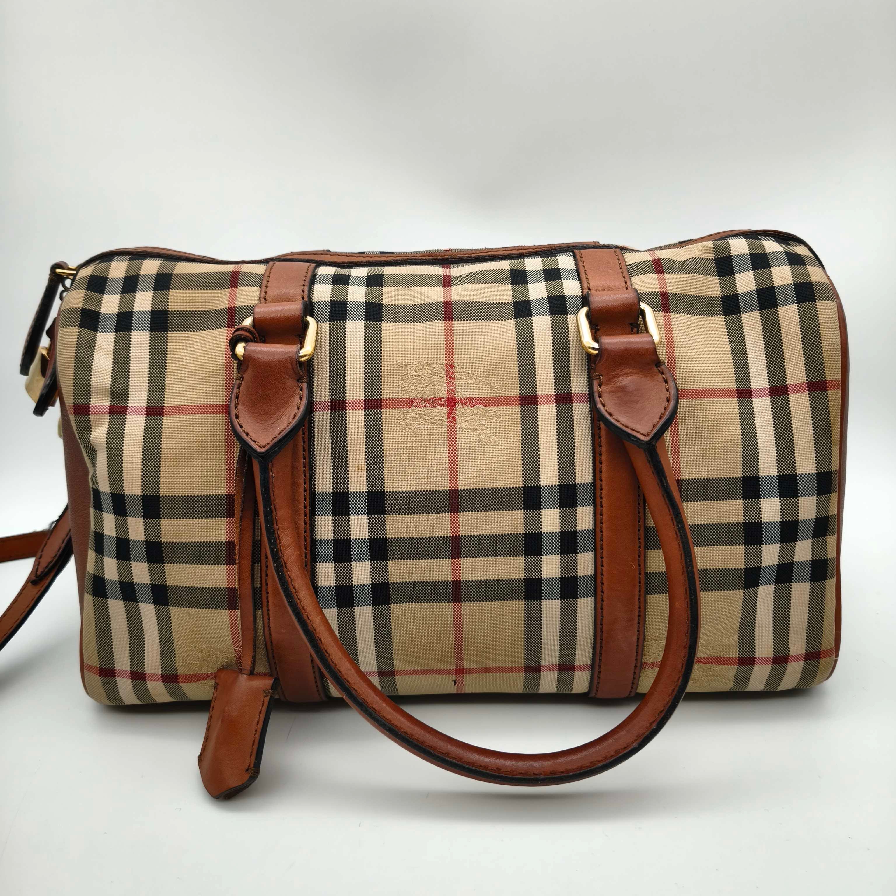 Burberry Canvas Satchel