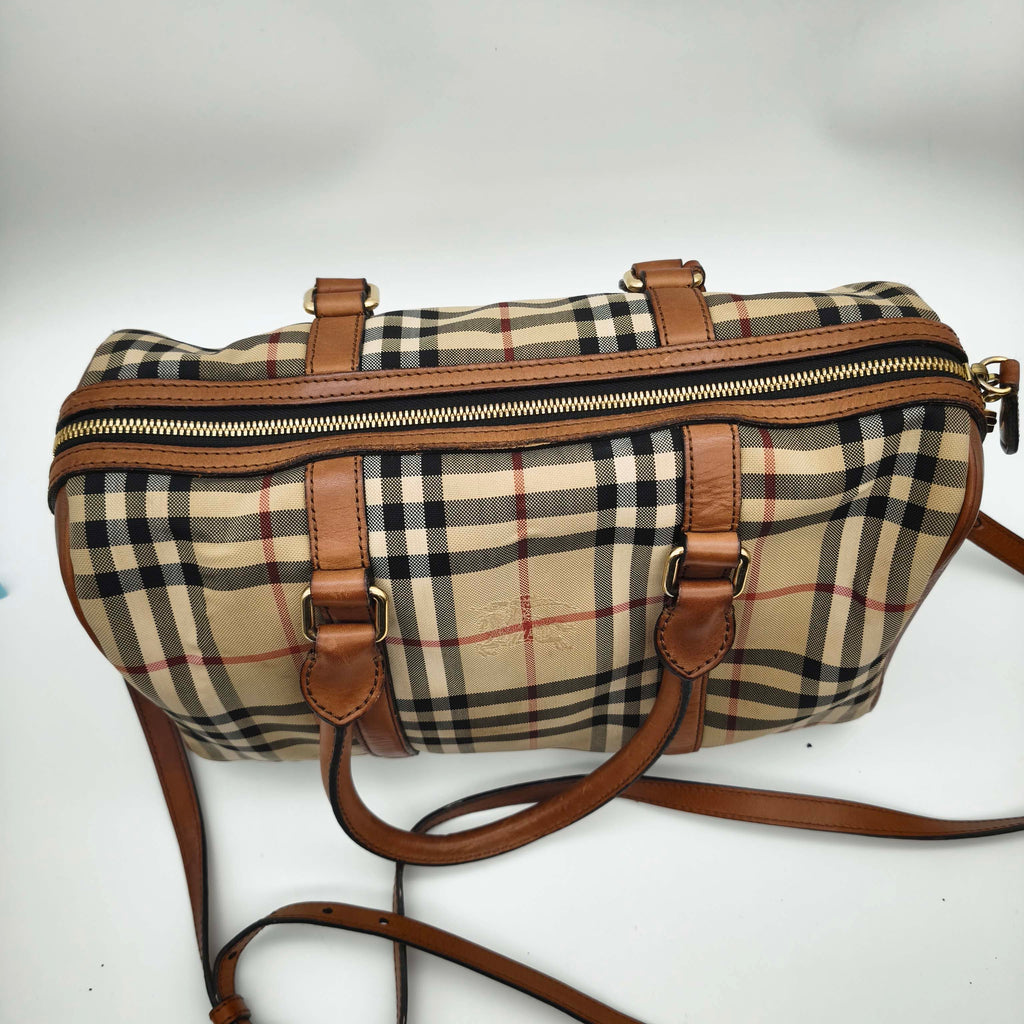 Burberry Canvas Satchel