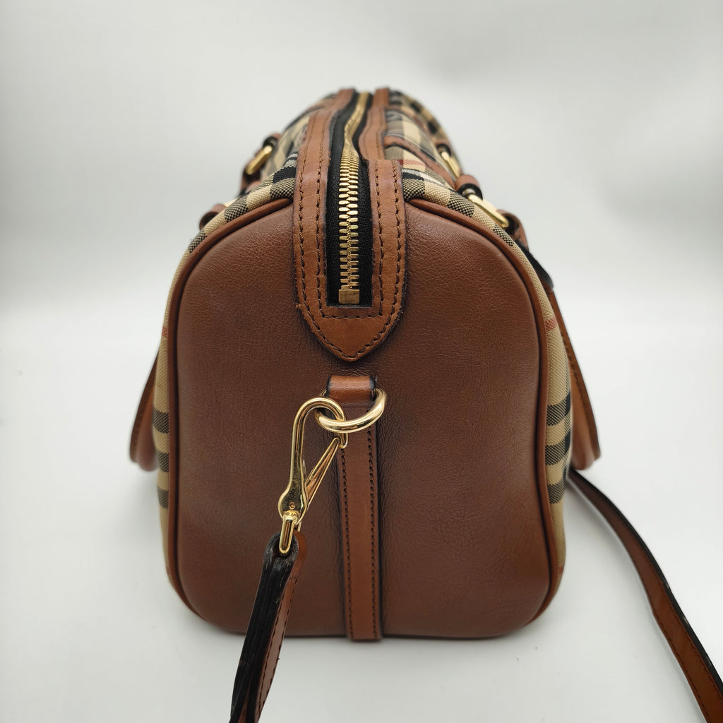 Burberry Canvas Satchel