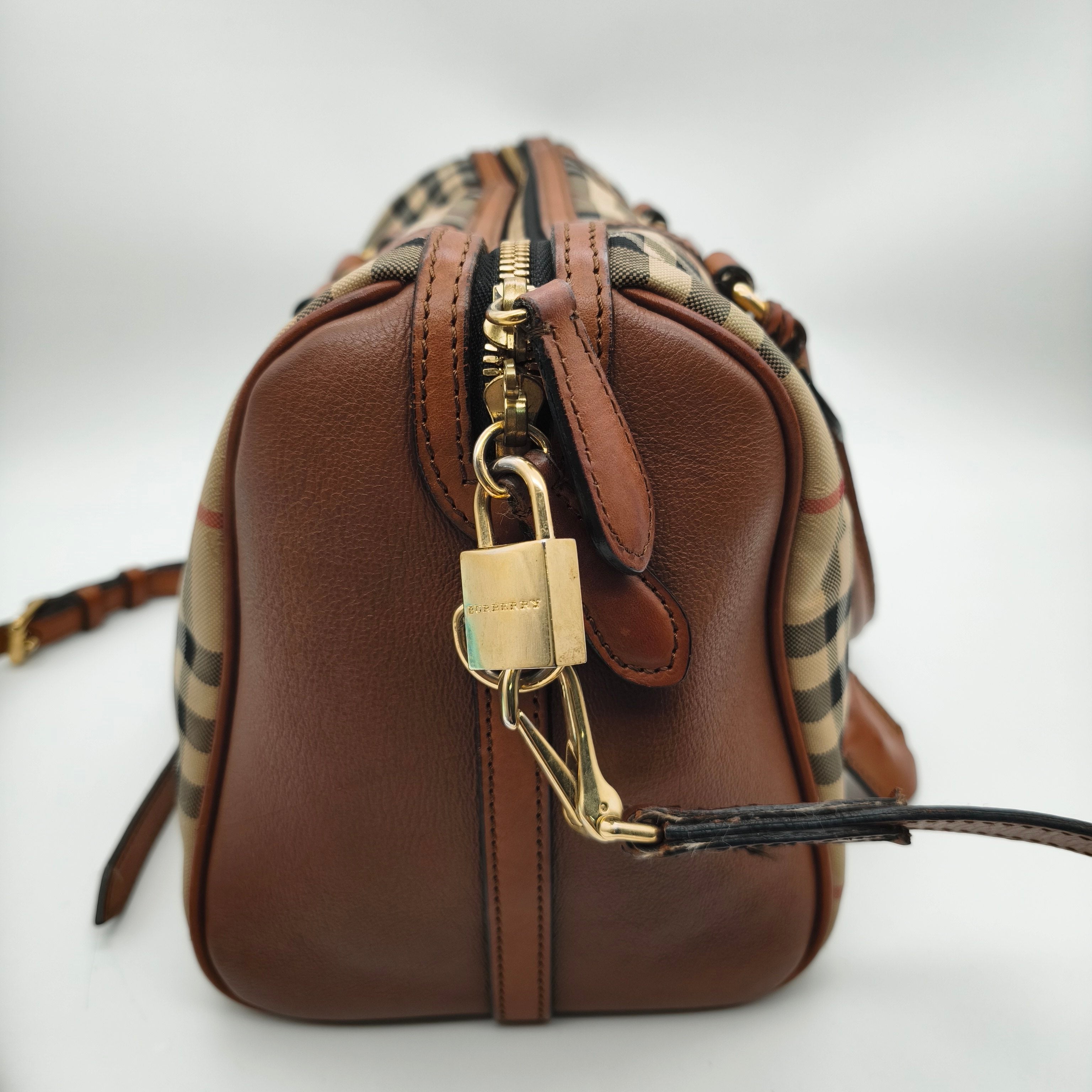 Burberry Canvas Satchel
